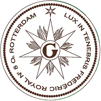 Logo Vrijmetselaars loge Frederic Royal 